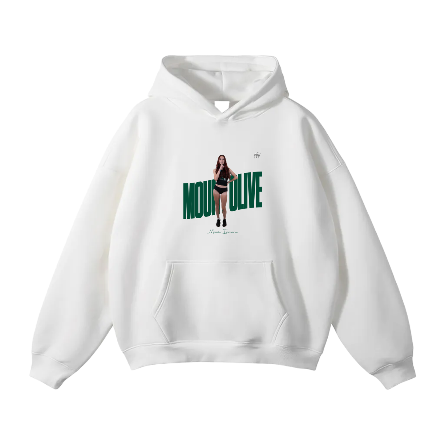 Macie Inman Oversize Fleeced Hoodie