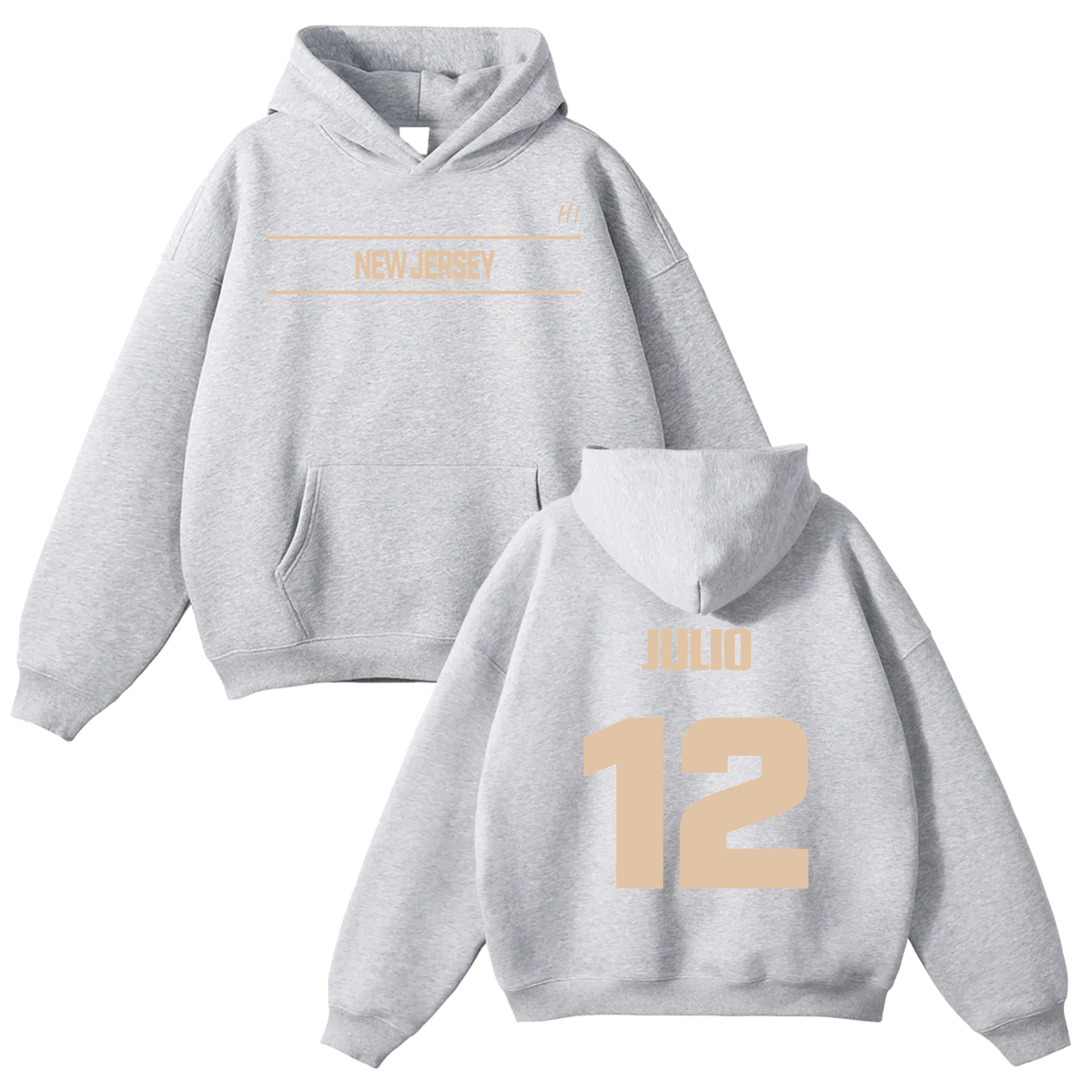 Julio Pagan Oversize Fleeced Hoodie