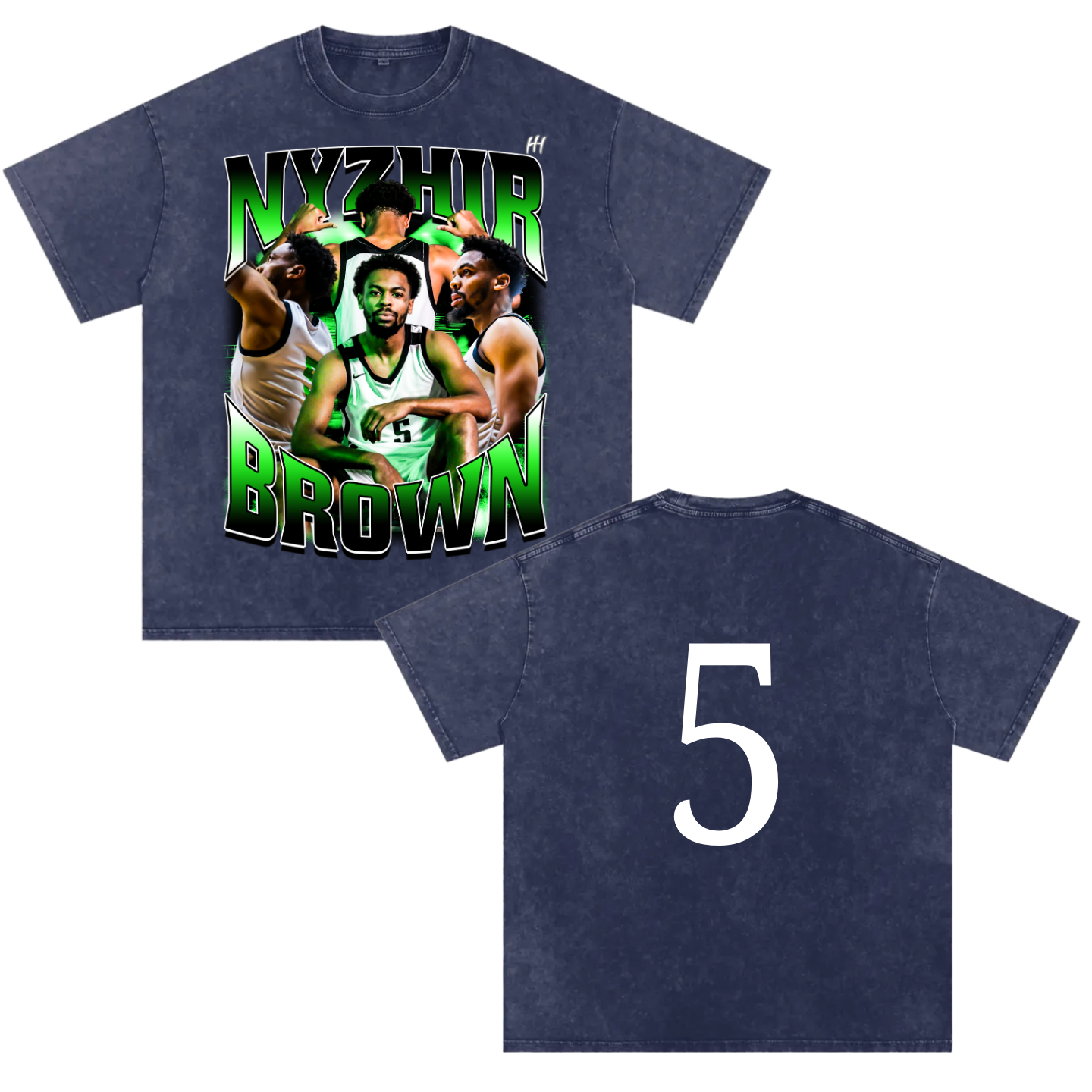 Nyzhir Brown Heavyweight Oversized T-shirt