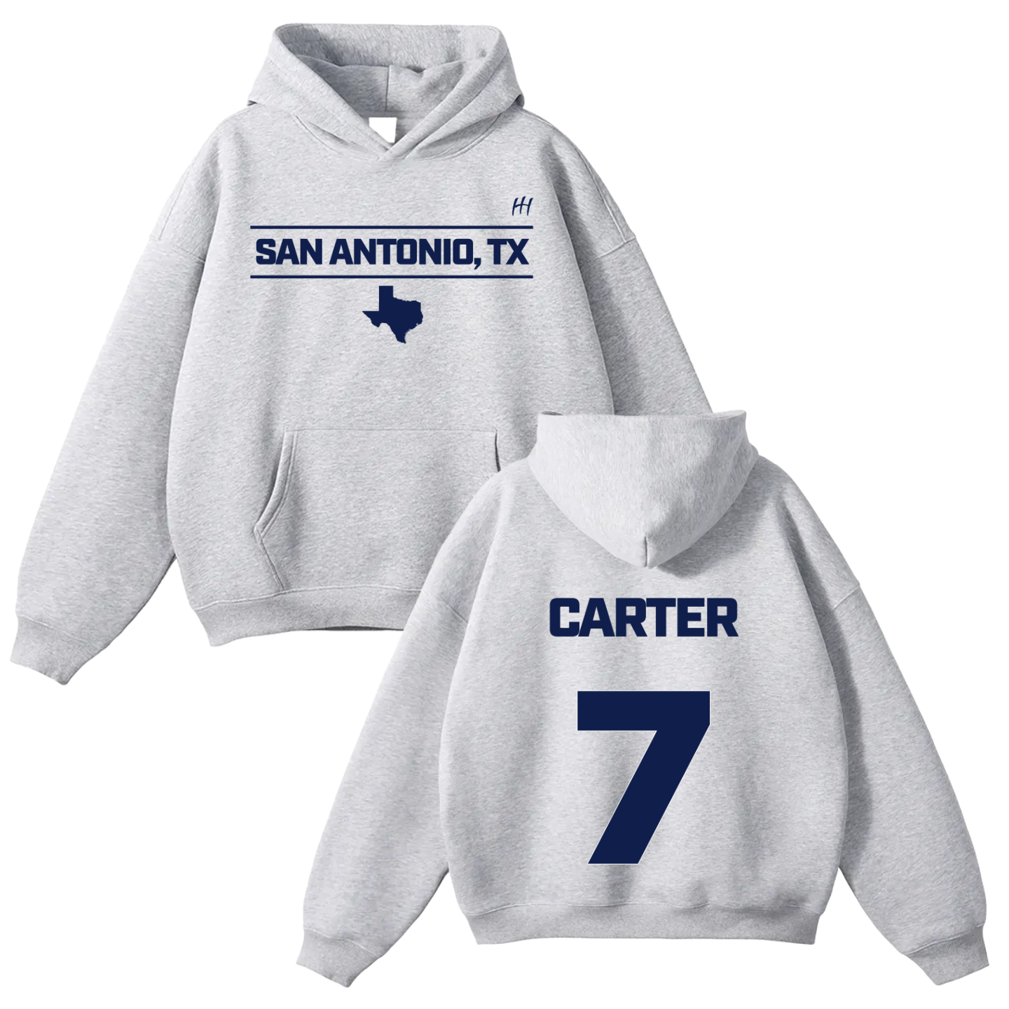 Avron Carter Oversize Fleeced Hoodie