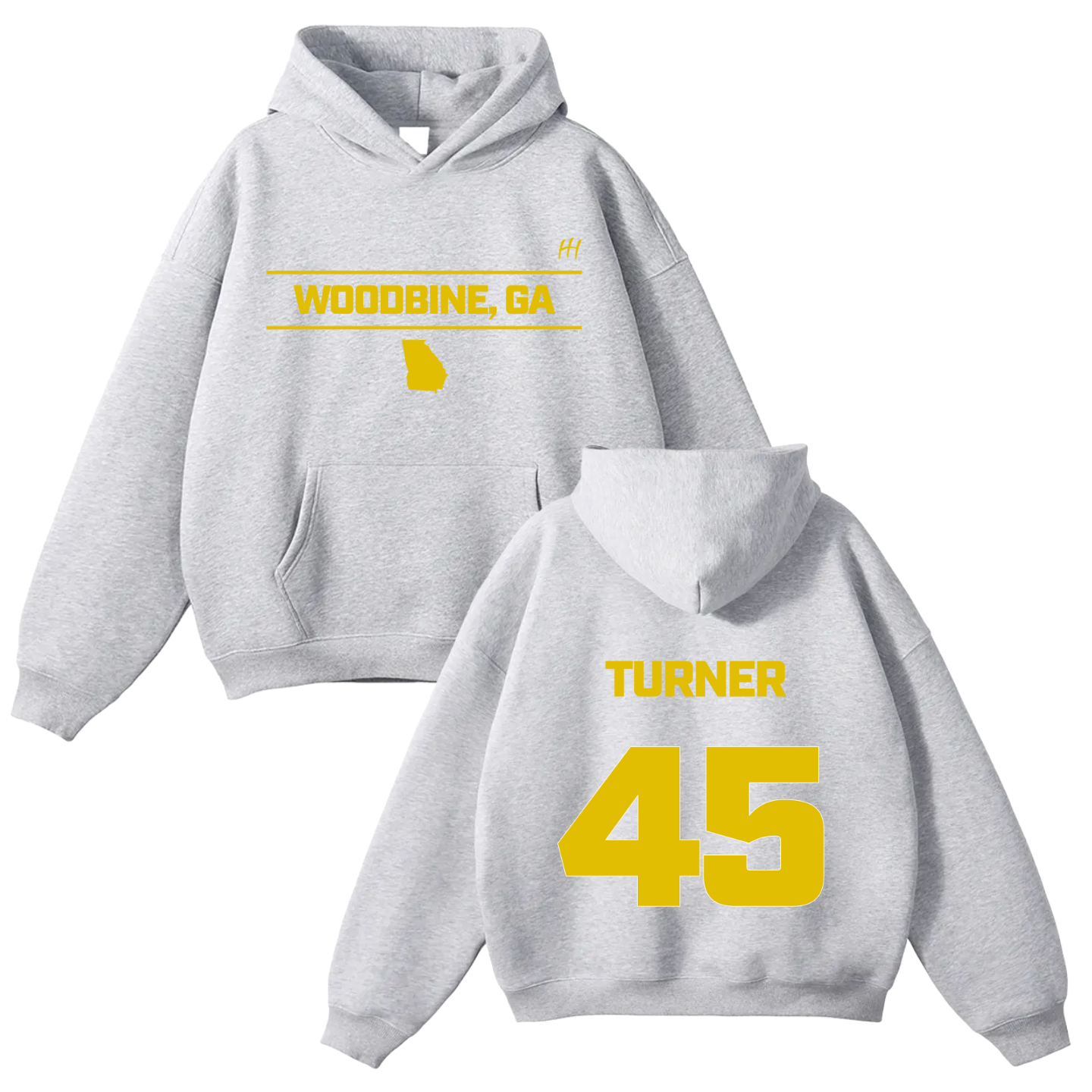 David Turner Oversize Fleeced Hoodie