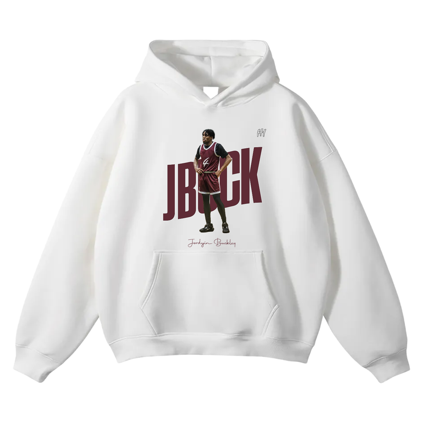 Jordyin Buckley Oversize Fleeced Hoodie
