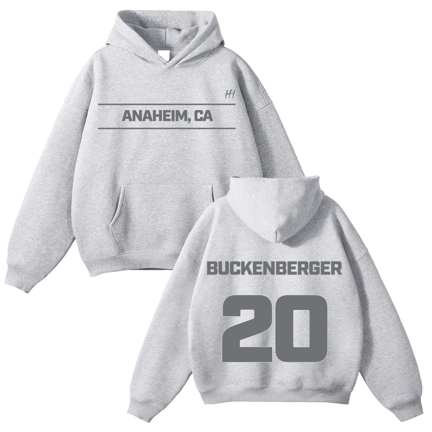 Robert Ruckenberger Oversize Fleeced Hoodie