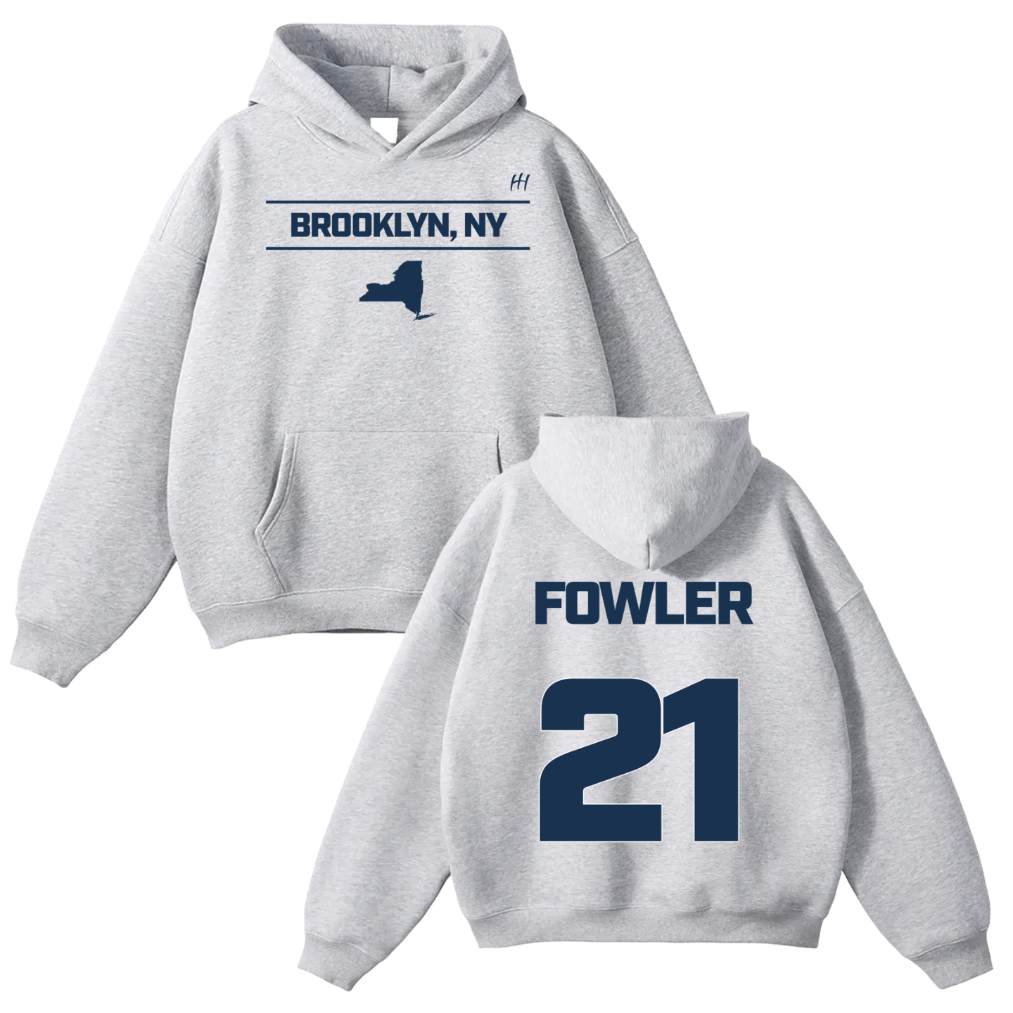 Zyir Fowler Oversize Fleeced Hoodie