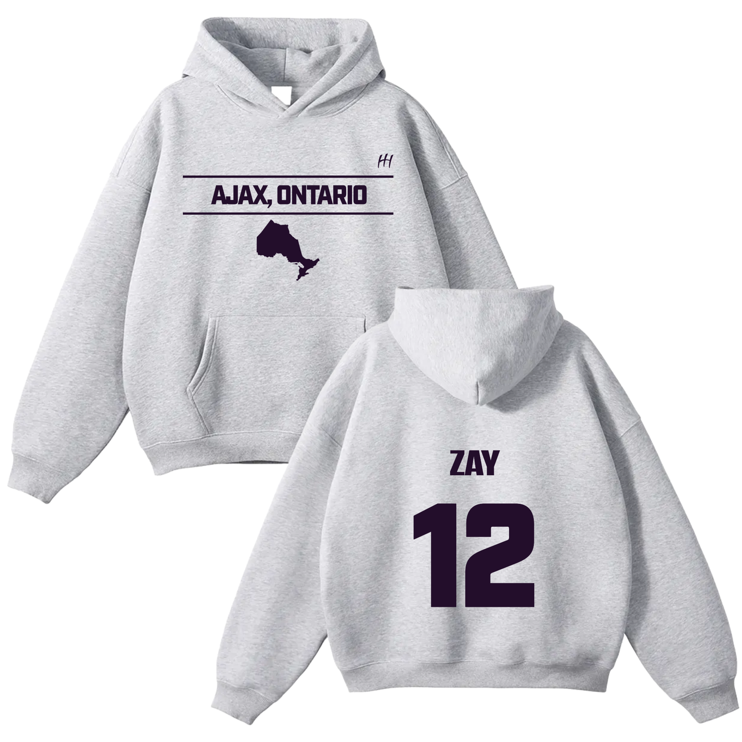Isaiah Atkins Oversize Fleeced Hoodie