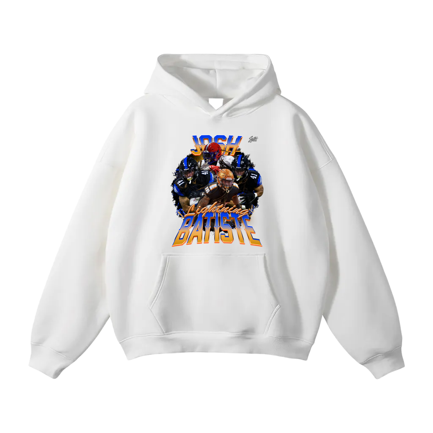 Josh Batiste Oversize Fleeced Hoodie