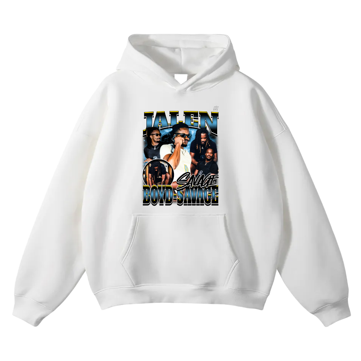 Jalen Boyd Savage Oversize Fleeced Hoodie