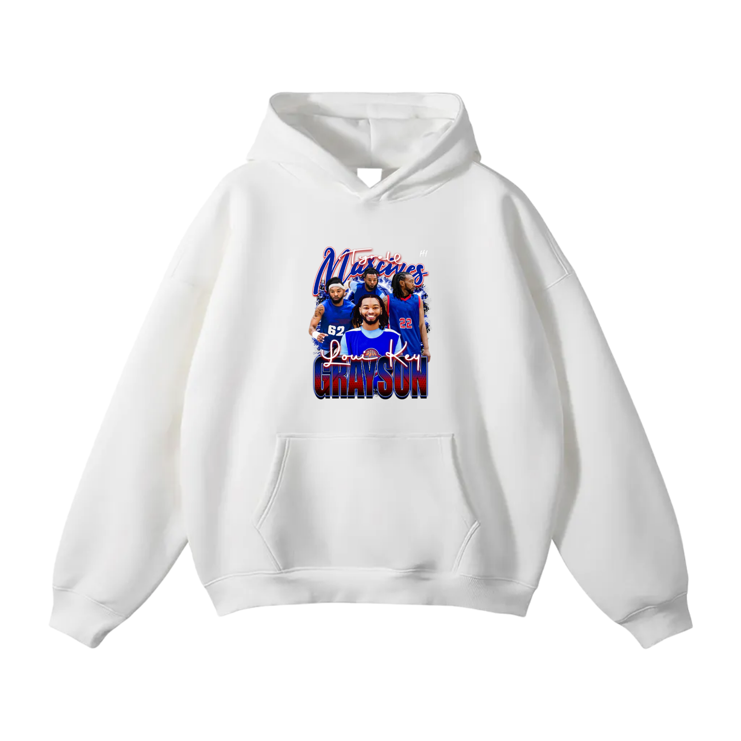 Marcives Tyrell Grayson  Oversize Fleeced Hoodie