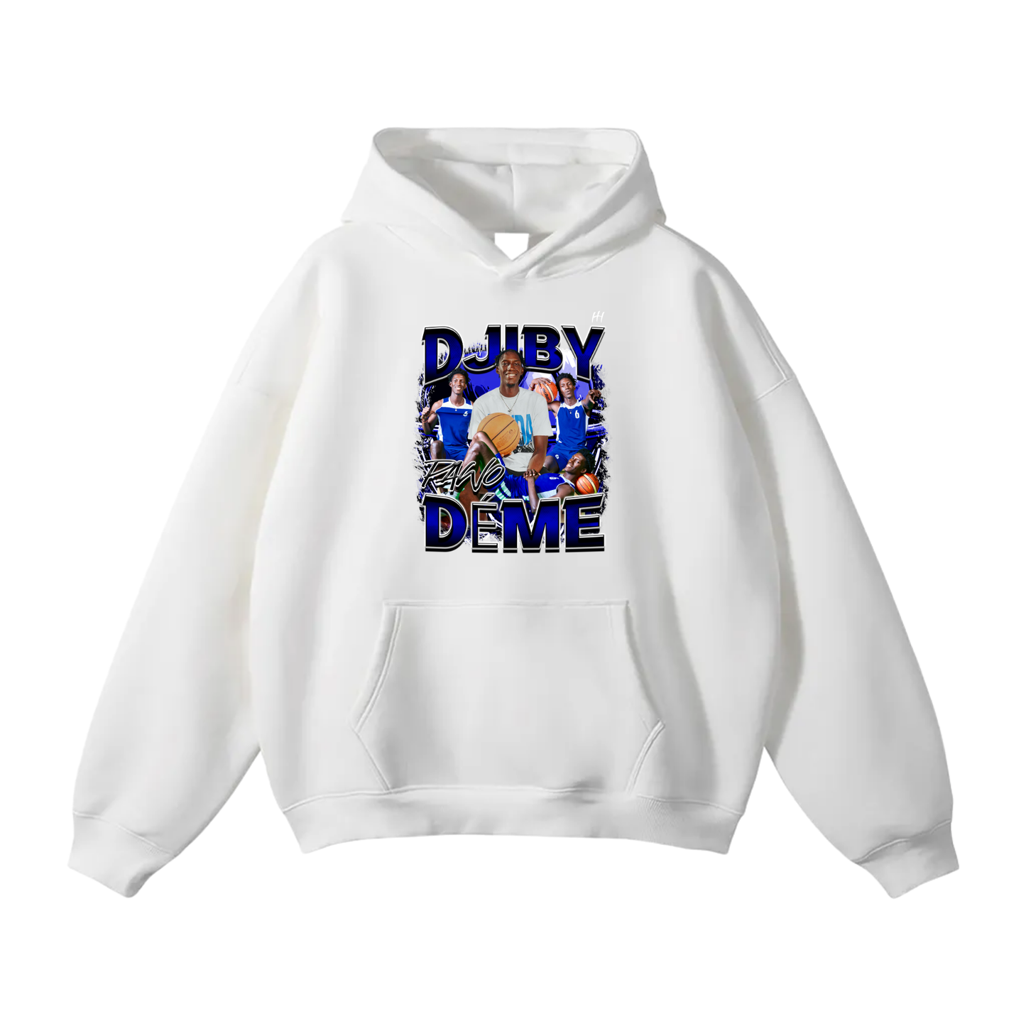Djiby Déme Oversize Fleeced Hoodie
