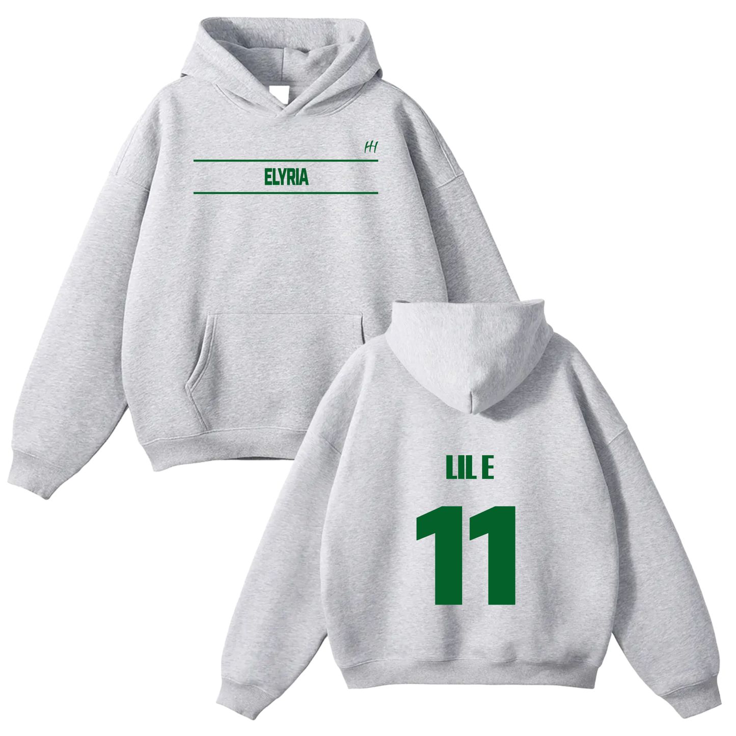 Ethan Bell Oversize Fleeced Hoodie