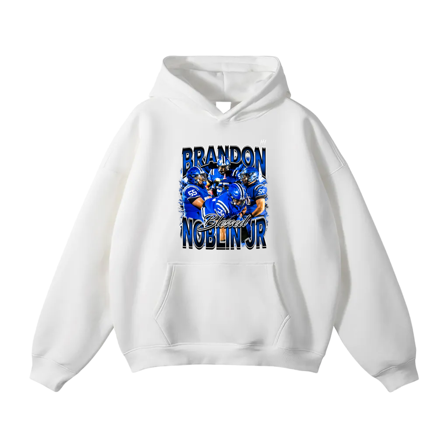 Brandon Noblin Jr Oversize Fleeced Hoodie