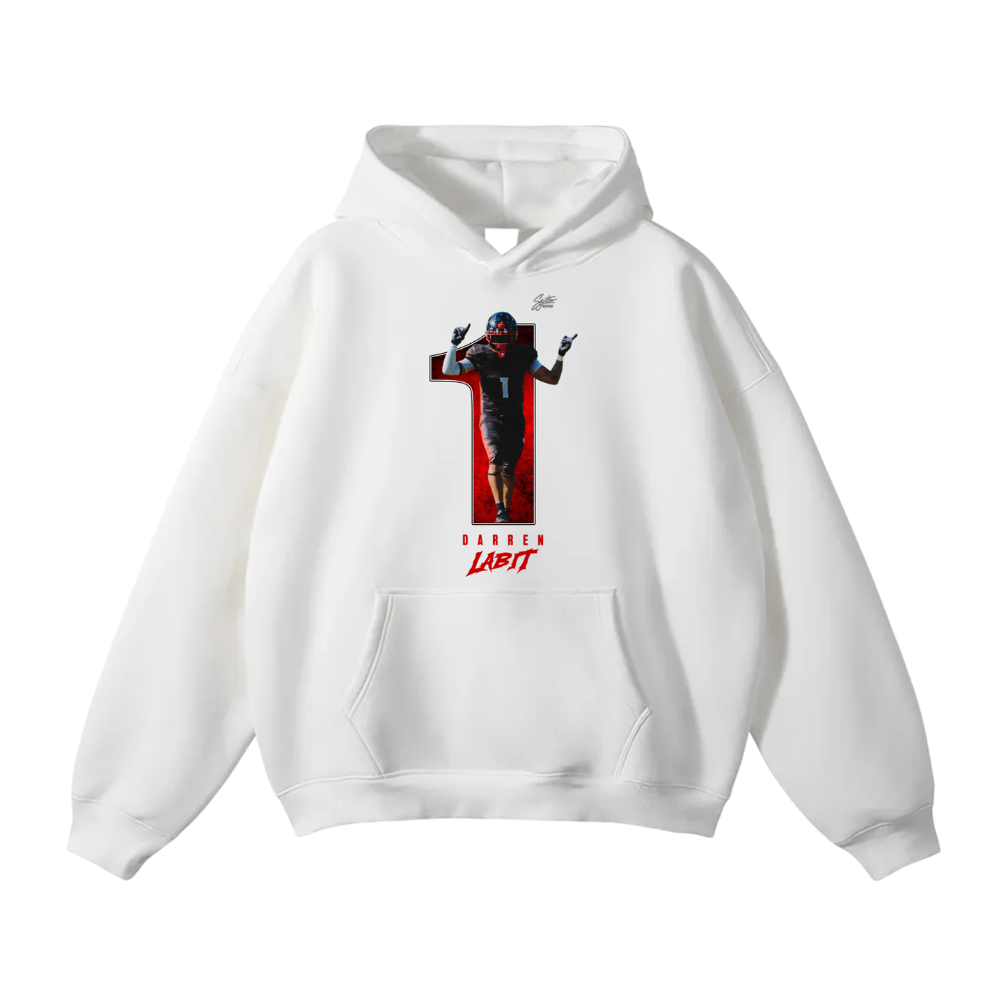 Darren Labit Oversize Fleeced Hoodie