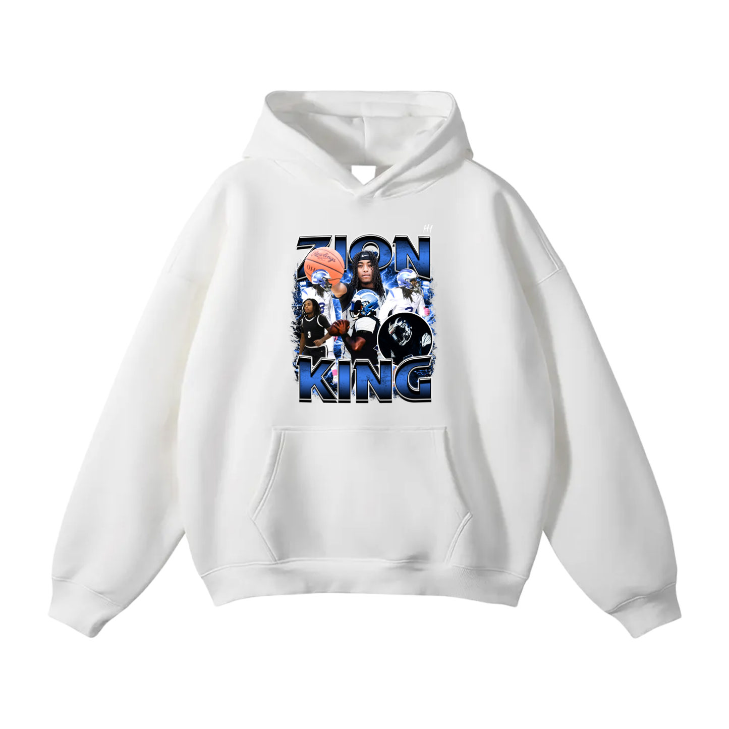 Zion King Oversize Fleeced Hoodie