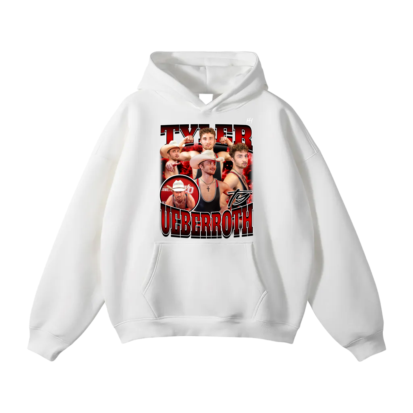 Tyler Ueberroth Oversize Fleeced Hoodie