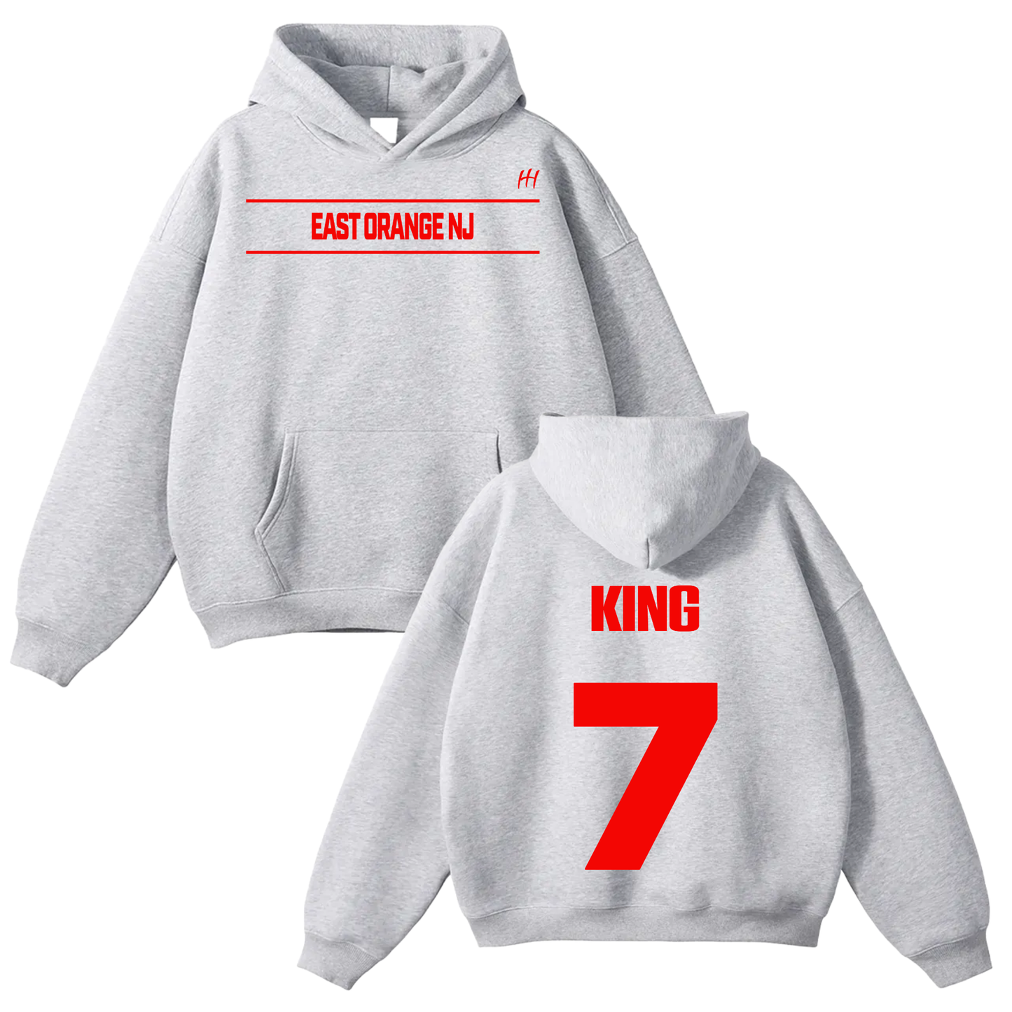 King Johnson Oversize Fleeced Hoodie