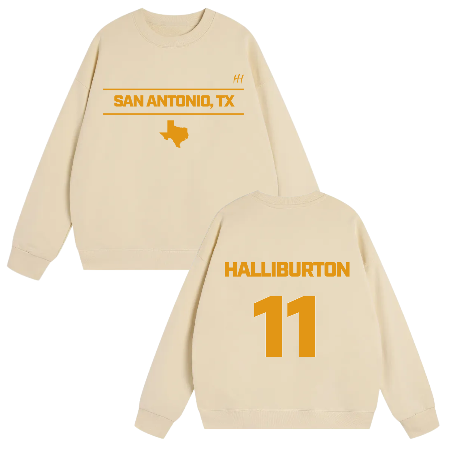 Isaiah Halliburton Heavyweight Crewneck Sweatshirt