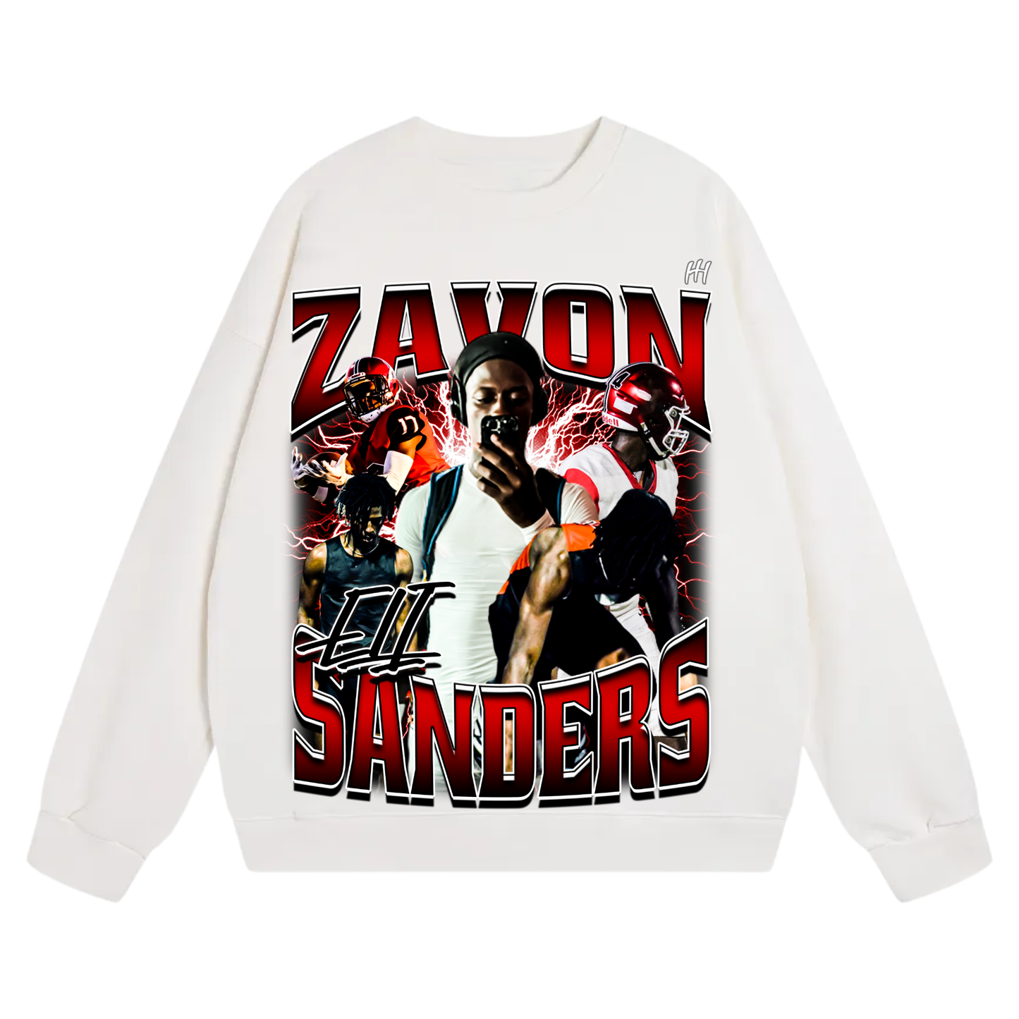Zavon Sanders Heavyweight Crewneck Sweatshirt