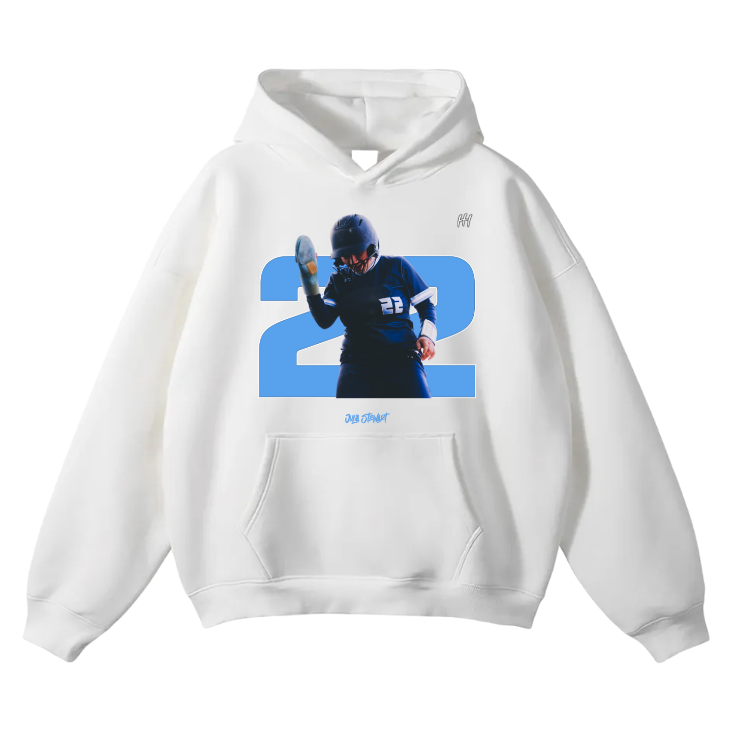 Julia Stewart Oversize Fleeced Hoodie