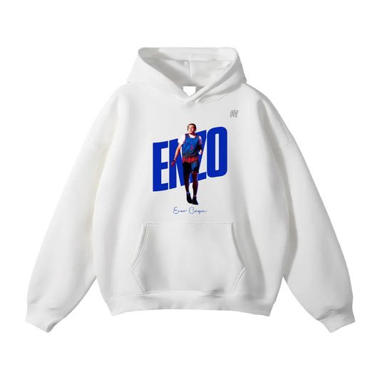 Enzo Coique Oversize Fleeced Hoodie