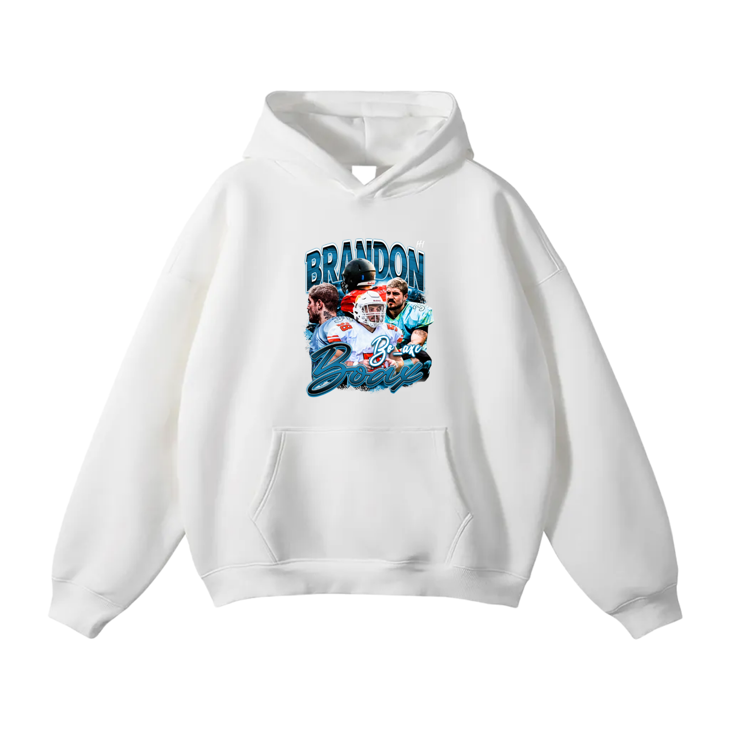 Brandon Boax Oversize Fleeced Hoodie