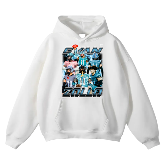 Evan Zollo Oversize Fleeced Hoodie