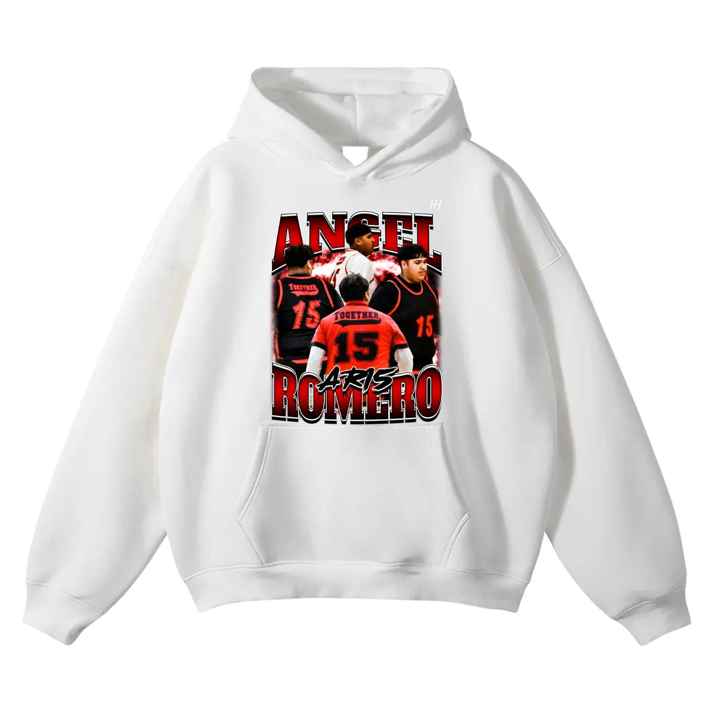 Angel Romero Oversize Fleeced Hoodie