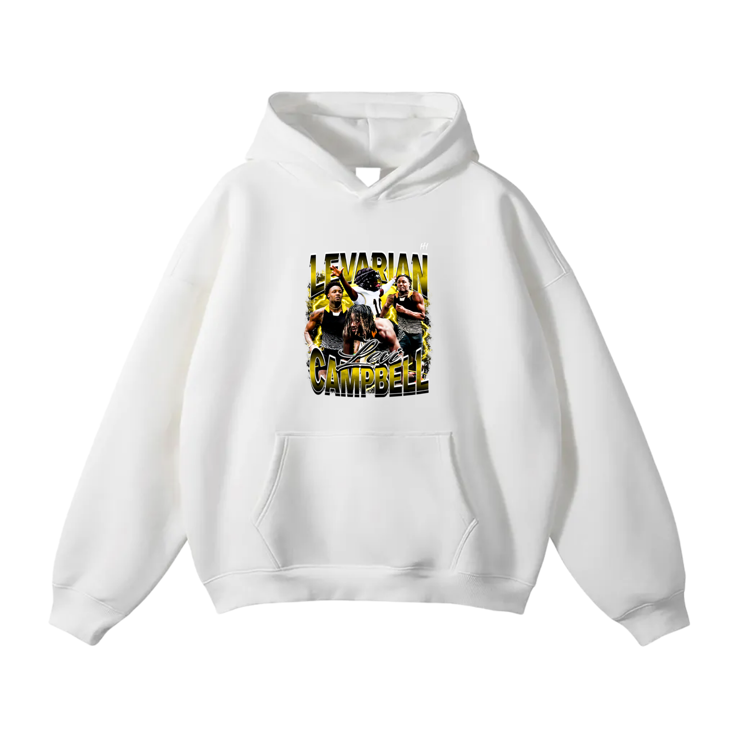 Levarian Campbell Oversize Fleeced Hoodie