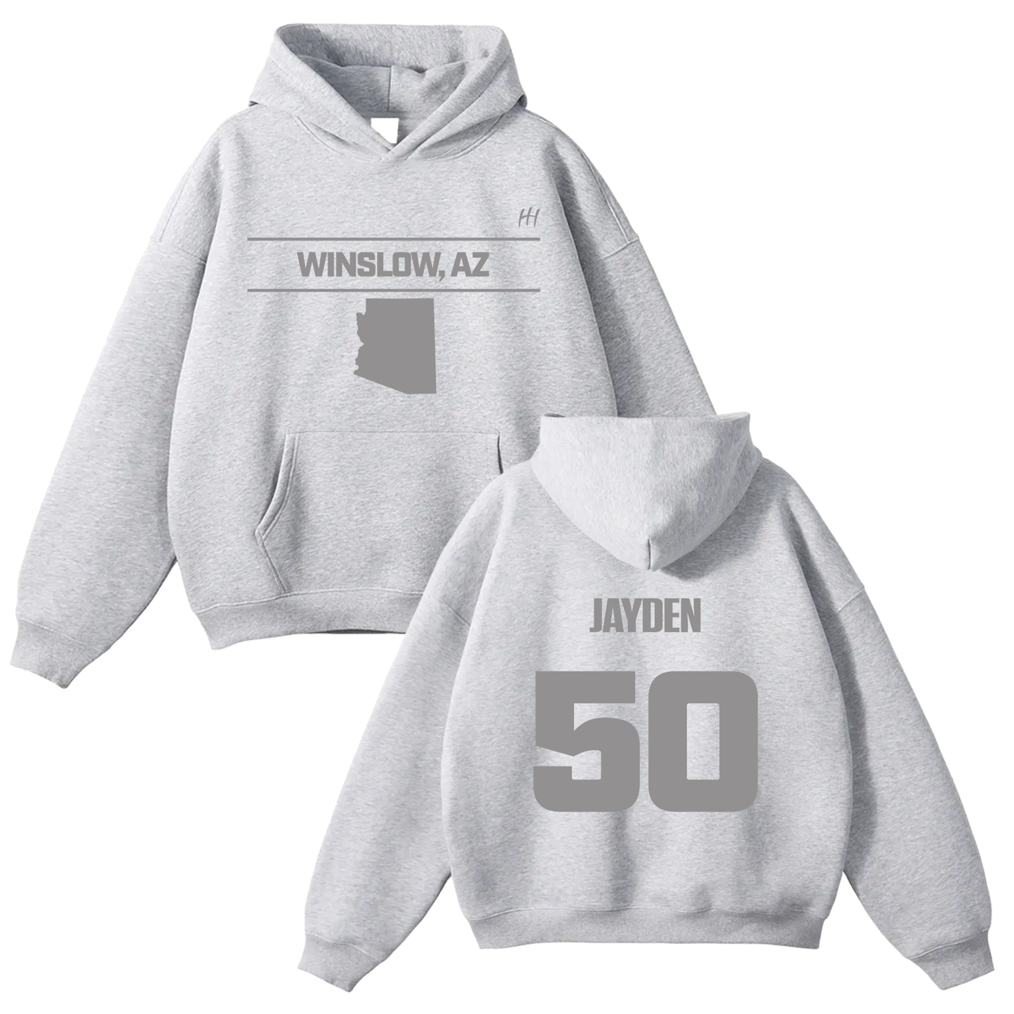 JAYDEN Oversize Fleeced Hoodie