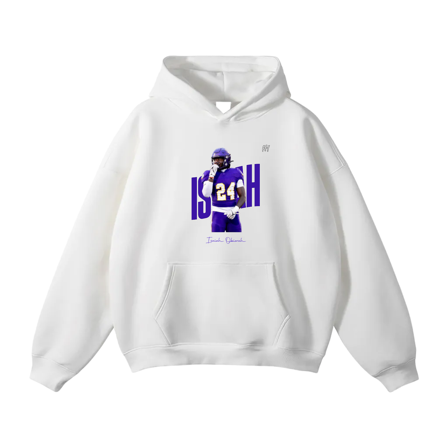 Isaiah Obiorah Oversize Fleeced Hoodie