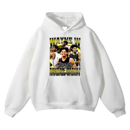 Wayne W Randall-Bashay Oversize Fleeced Hoodie