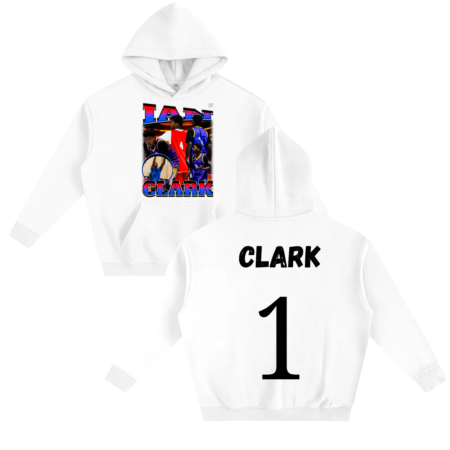 Ian Clark Oversize Fleeced Hoodie