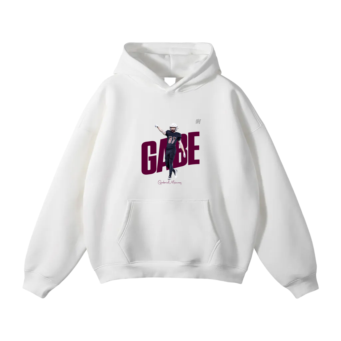 Gabe McInroy Oversize Fleeced Hoodie
