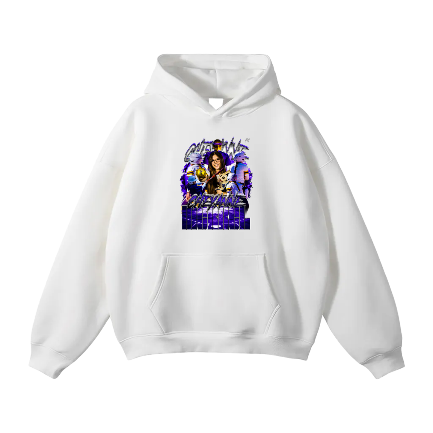 Cheyanne Merkel Oversize Fleeced Hoodie