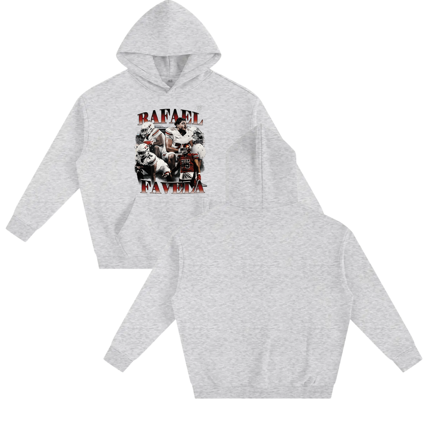 Rafael Favela Oversize Fleeced Hoodie