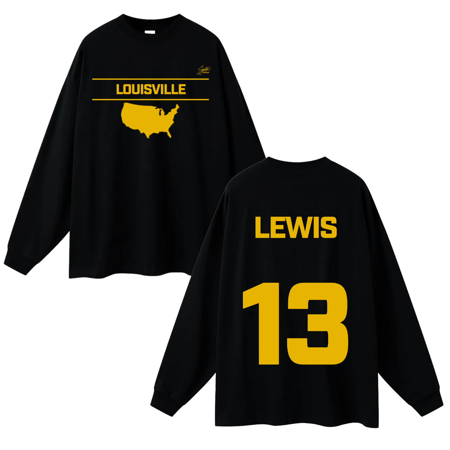 Dandre Lewis Long Sleeve Tee