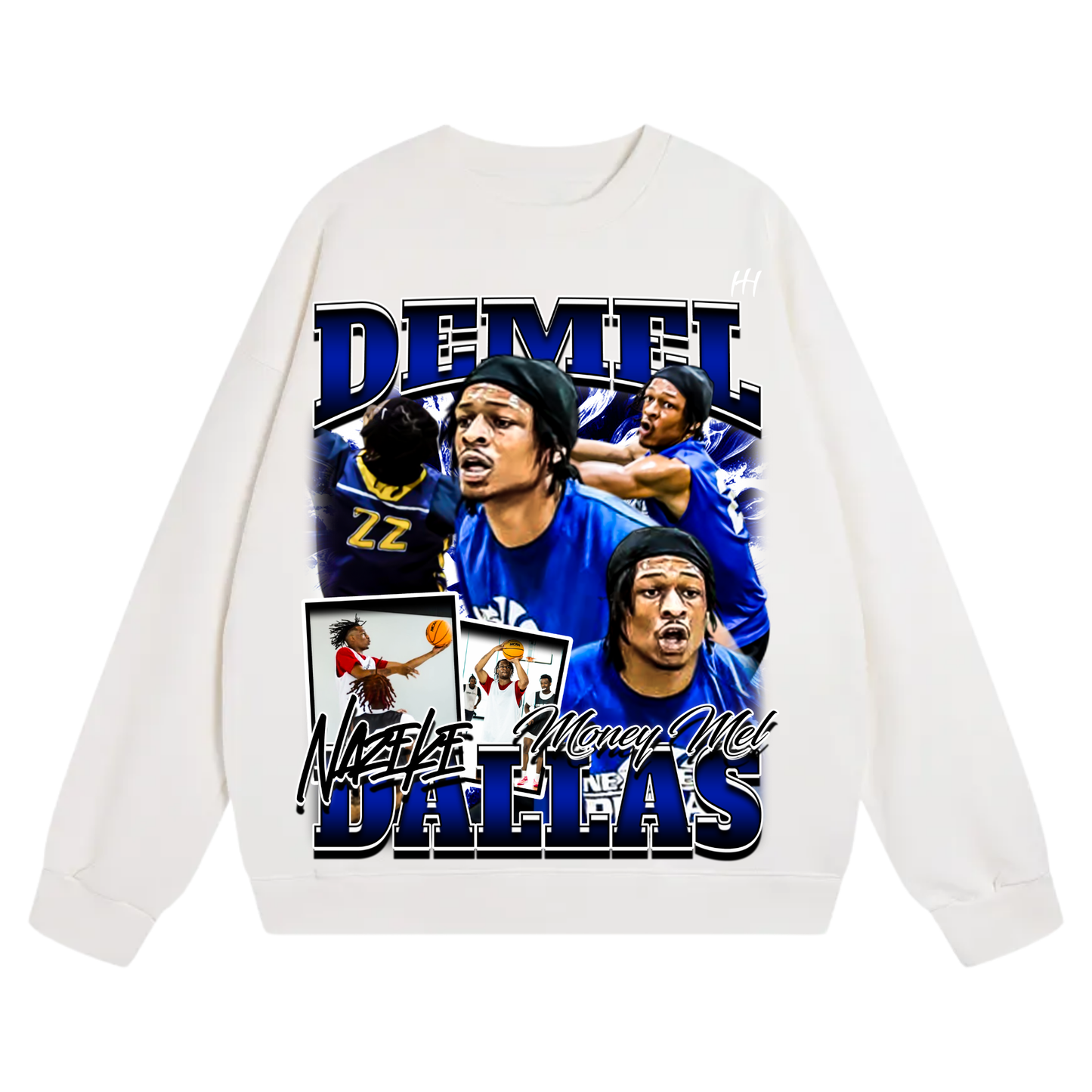 Demel Nazeke Dallas Heavyweight Crewneck Sweatshirt