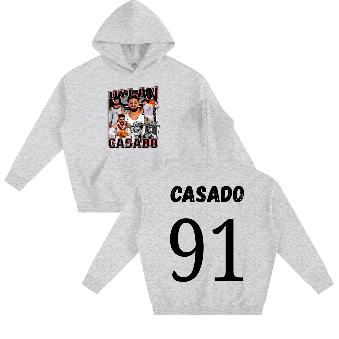 Dylan Casado Oversize Fleeced Hoodie