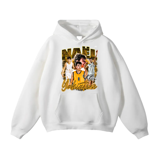 Nael Yahiatene Oversize Fleeced Hoodie