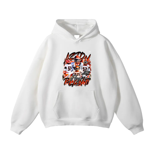 Azion Floyd Plant Oversize Fleeced Hoodie