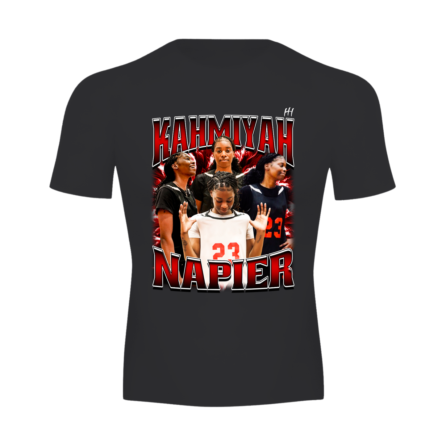 Kahmiyah Napier Premium Performance Tee
