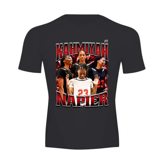 Kahmiyah Napier Premium Performance Tee