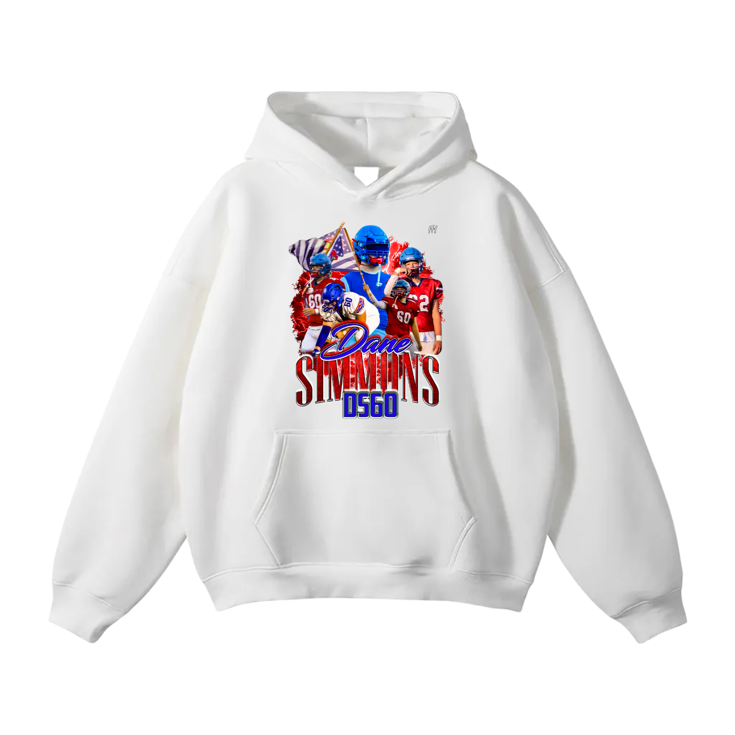 Dane Simmons Oversize Fleeced Hoodie