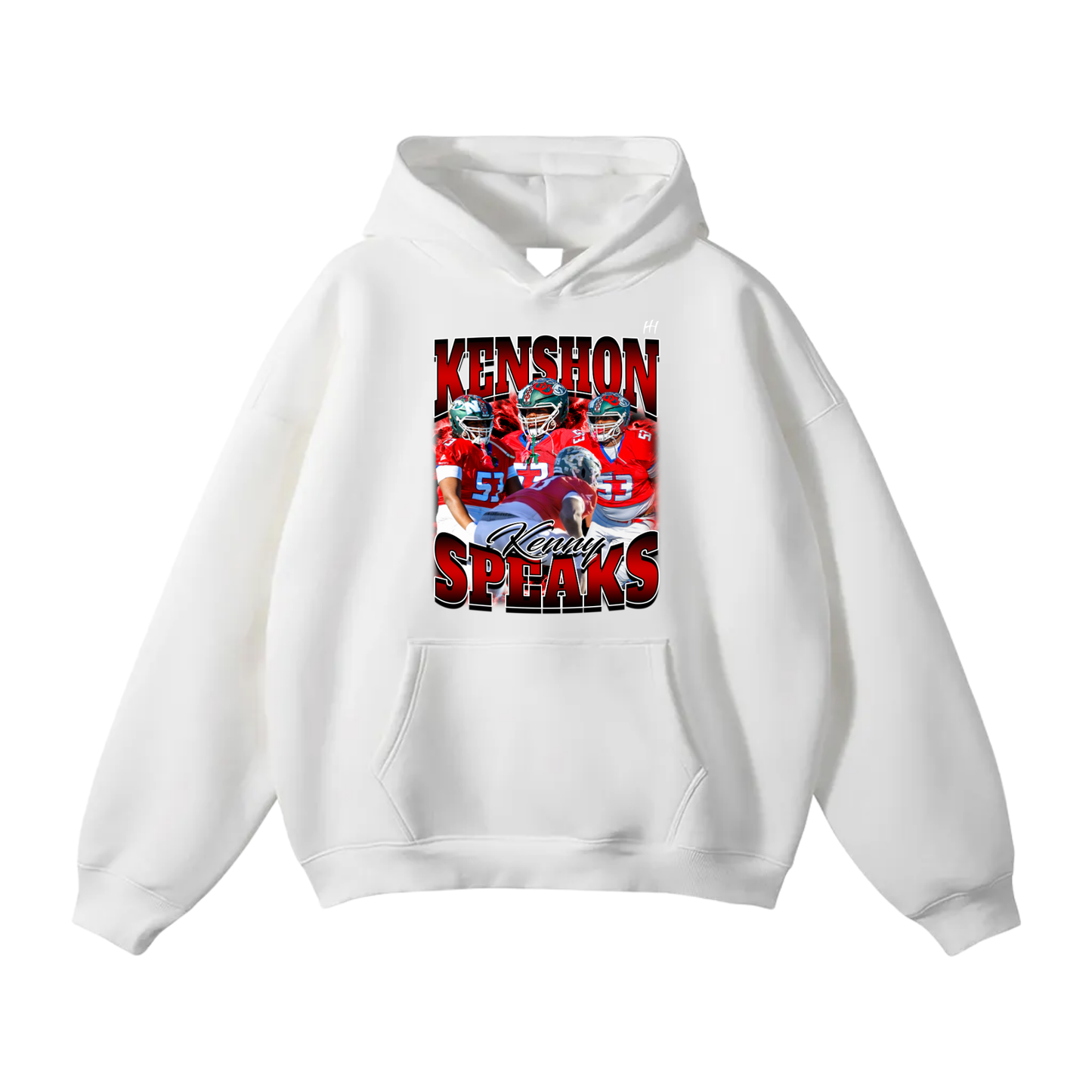 Kenshon Speaks Oversize Fleeced Hoodie