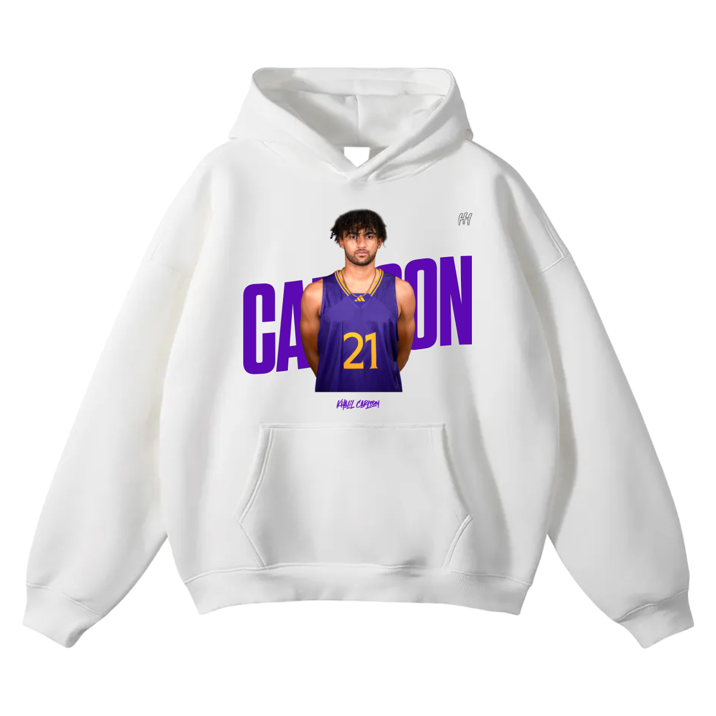 Khalil Carlson Oversize Fleeced Hoodie