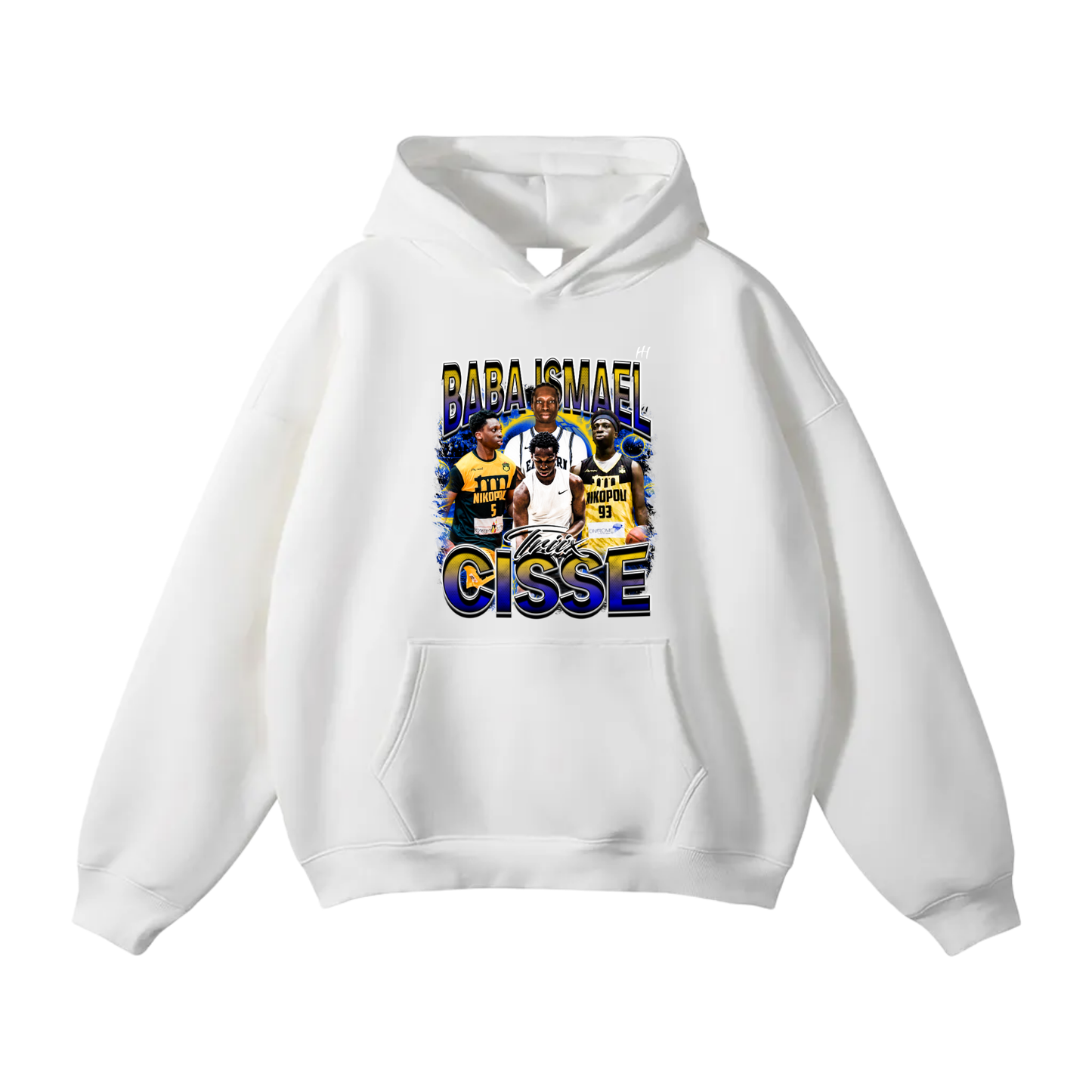 Baba Ismael Cisse Oversize Fleeced Hoodie
