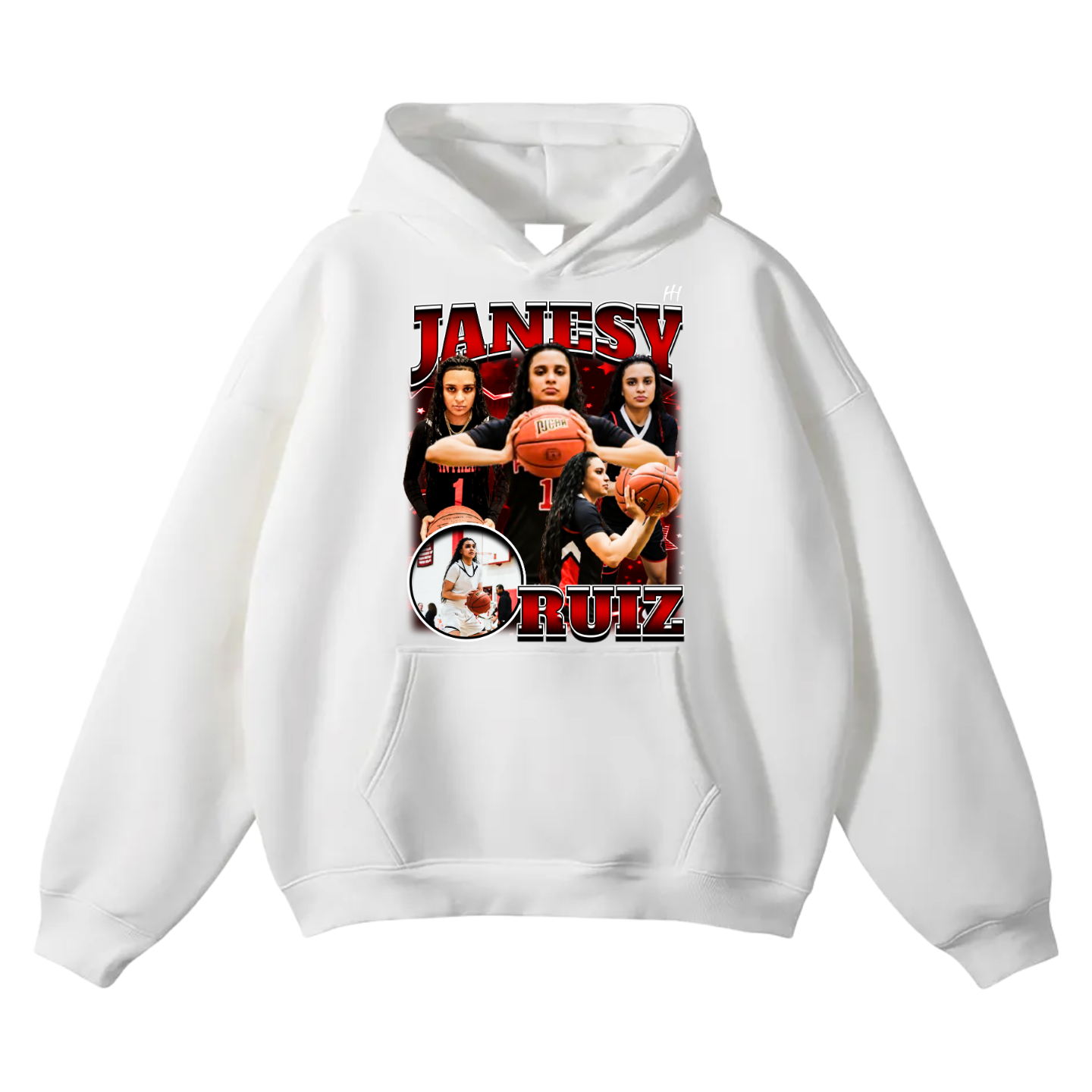 Janesy Mariah Ruiz Oversize Fleeced Hoodie