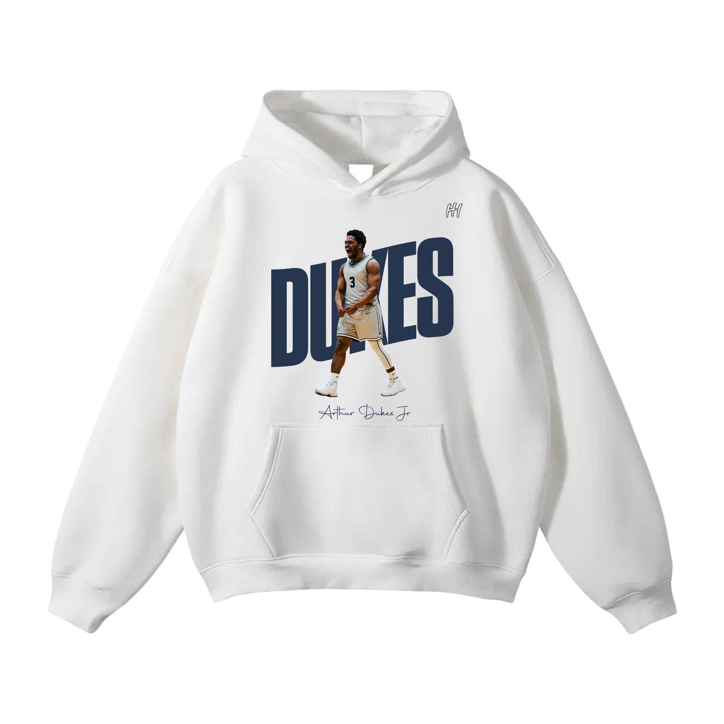 Arthur Dukes Jr Oversize Fleeced Hoodie