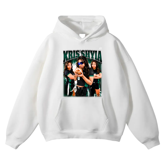 Kris'shiya Oversize Fleeced Hoodie