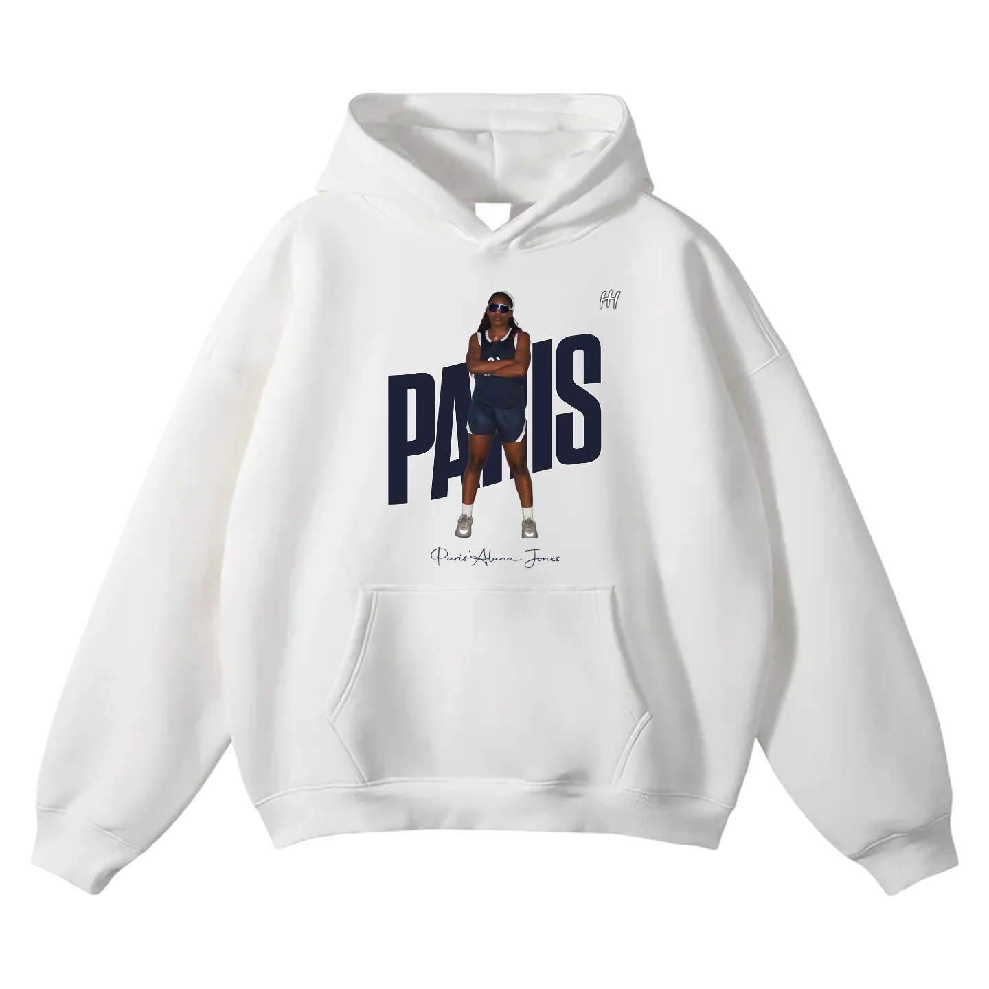Paris'Alana Jones Oversize Fleeced Hoodie