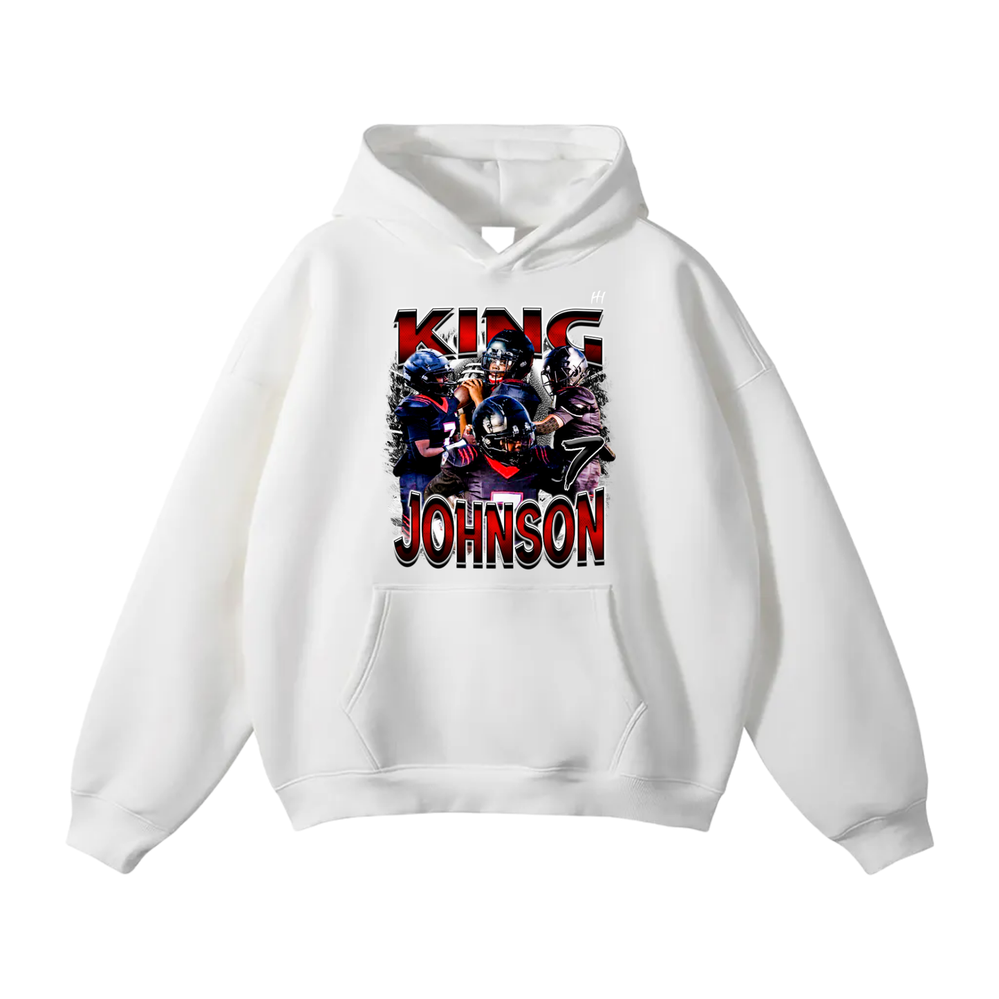 King Johnson Oversize Fleeced Hoodie